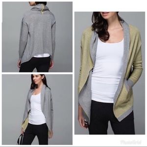 COPY - Lululemon reversible yogi cardigan sz4